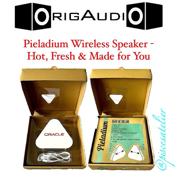 ORIGAUDIO Pieladium Wireless Speaker - Hot, Fresh & Made for You - “ORACLE” - Picture 8 of 13